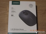 UGREEN Ergonomiczna Mysz Bezprzewodowa  Optyczna DPI 2.4G - NOWA