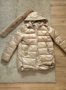 Kurtka zimowa beżowa rozmiar XL. Stan bdb