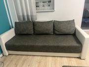 Kanapa szara 2,25x1,50 pufa 56x80