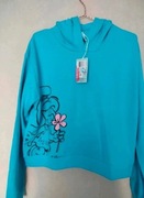 ocieplana niemiecka bluza the smurfs z smerfetka z kapturem rozm l