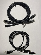 Kable optyczne 4 sztuki 1 metr