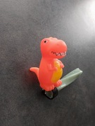 PISZCZAŁKA DO ROWERU DINOZAUR CZERWONY