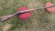 Karabin wojskowy WZ 1822 z epoki. Sprawny strzela FILM
