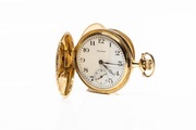 Złoty zegarek kieszonkowy Waltham