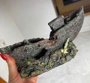 Ozdoba do akwarium dekoracja wrak statku z Niemiec