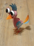 Dekoracja kogut z metalu wysokość 25 cm długość 15 cm