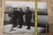 Fotografia PRL Ludowe Wojsko Polskie mundur hełm zdjęcie militaria