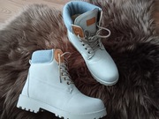 Damskie zimowe buty  trapery szare rozmiar 39 wkładka 25 cm 