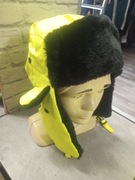 Czapka uszatka , robocza 