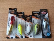 Zestaw woblerów baryłek Bomber i Berkley 5 sztuk 