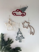 Zawieszka świąteczna choinka gwiazda anioł kometa auto z choinką