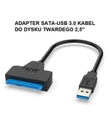 Adapter SATA-USB 3.0 dla dysków twardych 2,5 cala 