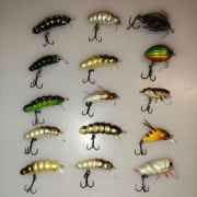 Woblery Zestaw Kleń Jaź Okoń 15 szt Microbait Salmo Dorado