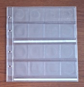 Strona/karta na 16 monet o średnicy 40mm (16x 45x45mm)