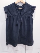 Damska bawełniana bluzeczka z angielskim haftem Mohito + gratis 