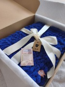 Kocyk dla niemowlaka 60x80  ręcznie robiony ,  miękki hipoalergiczny