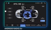 Android Radio 1DIN 4/64GB 9" QLED 1280*720 DTS 5.1
