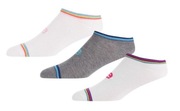 Skarpetki Lee damskie 3 pak stopki 37 - 41 trainer liners