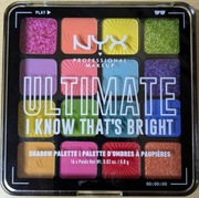 cienie NYX Professional Makeup Ultimate I Know That s Bright 12,8g - 16 pól
