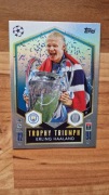 HAALAND TROPHY TRUMPH 433 MATCH ATTAX TOPPS Manchester City Warszawa