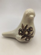 Gołąb ptak figurka Rosa Ljung reliefy Szwecja Art Deco ceramika artystyczna