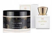 Zestaw Glantier Perfumy Premium 50ml 553 + Peeling Solny do ciała 300g 553