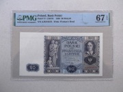 20 zł. 1936 ser. AJ   PMG67  EPQ