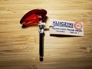 Kluczyk stacyjki –  WSK / WFM / SHL - 46mm bursztyn