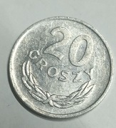 Moneta 20 groszy  1978 rok nie czyszczona 
