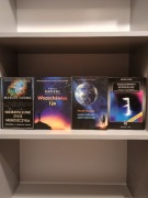 PAKIET 4 książek o kosmosie / astrofizyce – stan bardzo dobry-