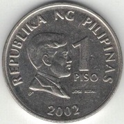 Filipiny 1 piso peso 2002 - 24 mm - nr 2