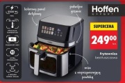 Frytkownica beztłuszczowa 2 grzałki , okienko, Air Fryer, gwarancja Hoffen
