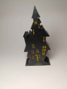 Straszny domek "ozdoba na halloween" (PLA) - DRUK3D