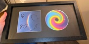 Coldplay - Płyta CD z oryginalnym autografem w ramie! NA PREZENT!