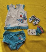 Śliczny komplecik dla dziewczynki rozm. 80