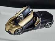 Hit, autko sportowe bugatti1:32, bateria, dźwięk,  światła odlew