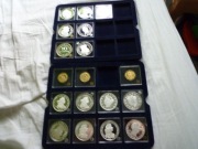 Repliki najdroższych monet świata srebro