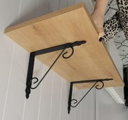 Półka wisząca styl industrialny 