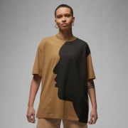 Koszulka sportowa damska Jordan Oversized Graphic Tee Brown Kelp r.S