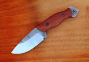 Nóż "Mały Alfa Mahoń" Ręcznie Robiony Custom Knifemaking 
