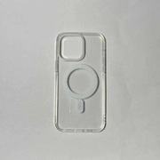 NOWE Etui iPhone 14 Pro Max Przezroczyste + MAGSAFE Ładowanie Indukcja