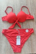 Strój kąpielowy czerwony bikini M L