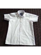 koszula biała galowa r. 122 krótki rękaw Cool Club 