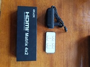 HDMI Matrix 4x2 nowy 