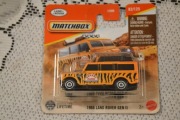 Matchbox Land Rover Defender 1966 safari yellow