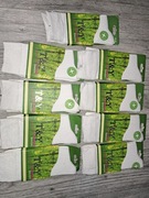 9 par białych  skarpetek 39-42