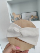 Opaska z prążka ecru 