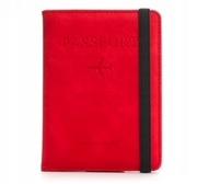 Etui na dokumenty ochrona kart rfid okładka na paszport portfel podróżny