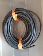 Przewód linka 25 mm2 czarna, 25 metrów 