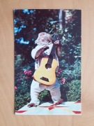 Zdjęcie Moskwa Małpa Gitara mam masz talent